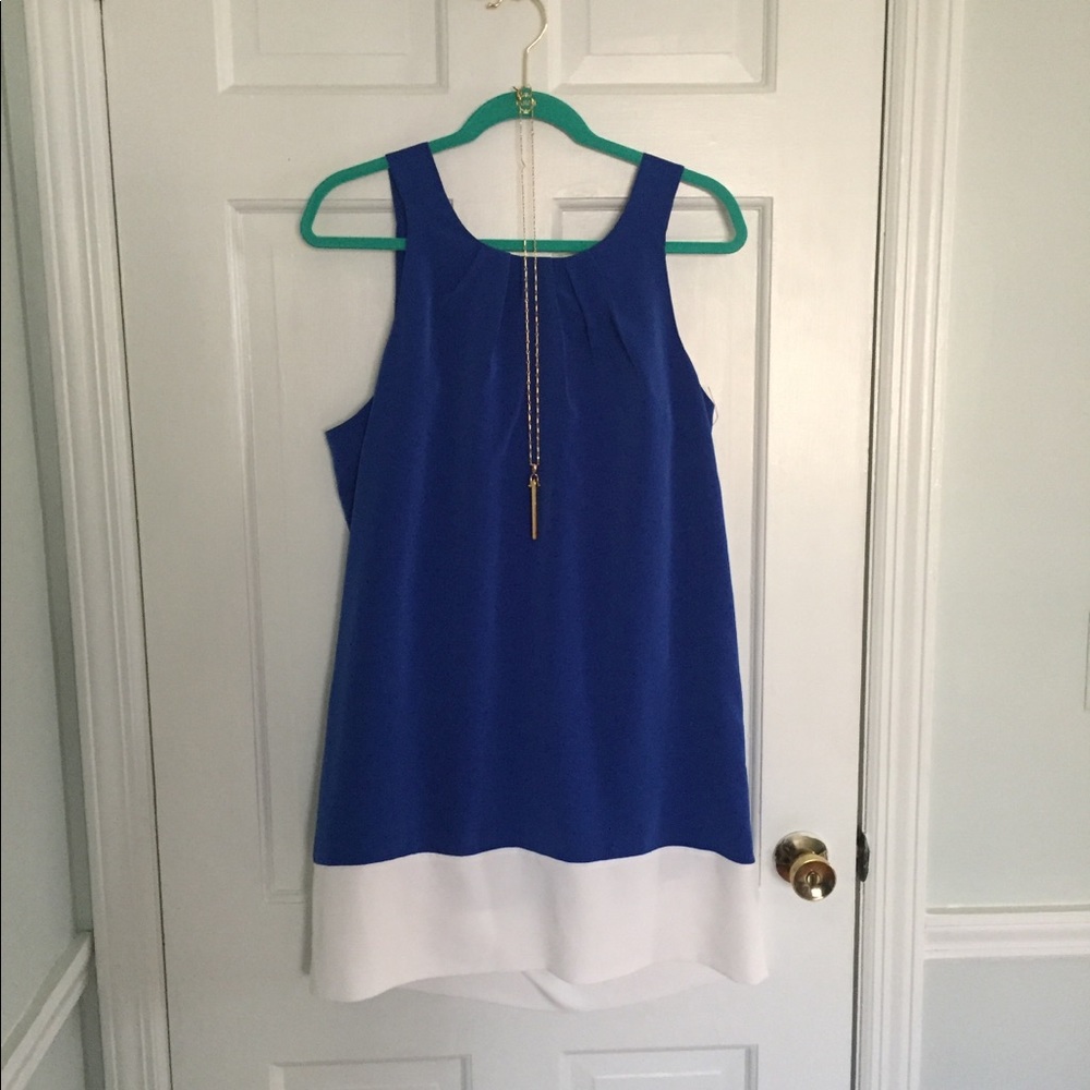 Oleg Cassini Easy to Wear dress, like new! Size 12